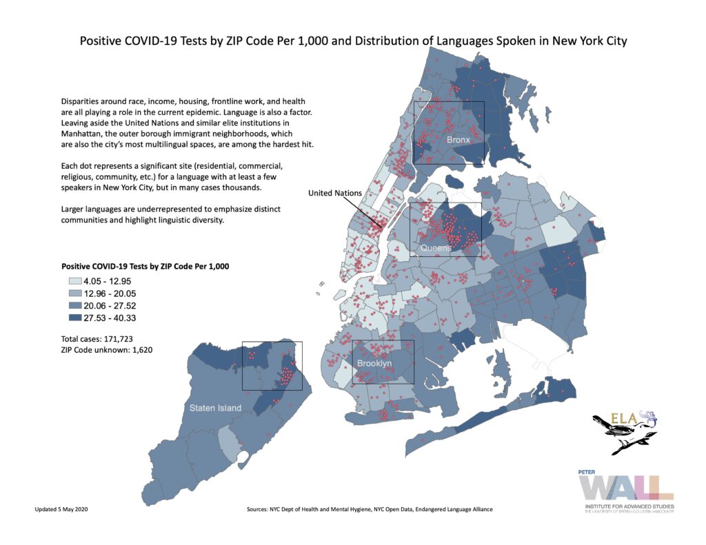 NYC releases ZIP code map of COVID-19 clusters 